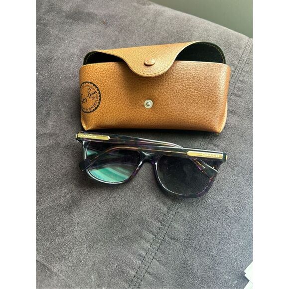 Coach Sunglasses HC 8132 L109 52888H Confetti Purple Size 57-17-135, Frames Only - Picture 2 of 4